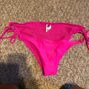 Bright pink Op bikini bottoms